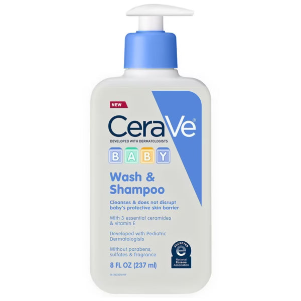 CeraVe Baby Wash & Shampoo 237 ml