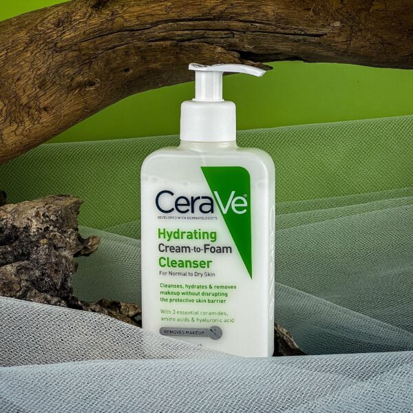 CeraVe Hydrating Cream‑to‑Foam Cleanser 237ML